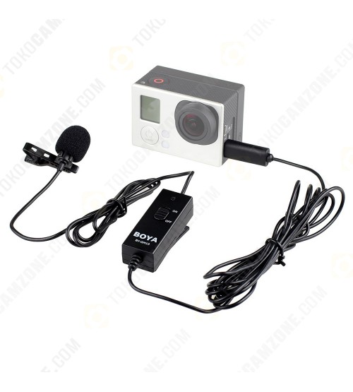 Boya BY-GM10 Pro Audio Lavalier Microphone For Hero3, 3+ & 4